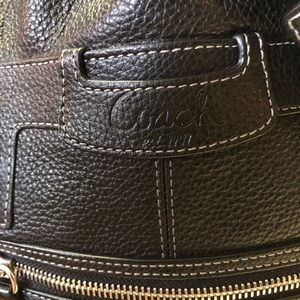 Coach black handbag. Like new.